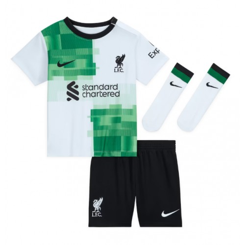 Liverpool Virgil van Dijk #4 kläder Barn 2023-24 Bortatröja Kortärmad (+ korta byxor) Liverpool Virgil van Dijk #4 kläder Barn 2023-24 Bortatröja Kortärmad (+ korta byxor)